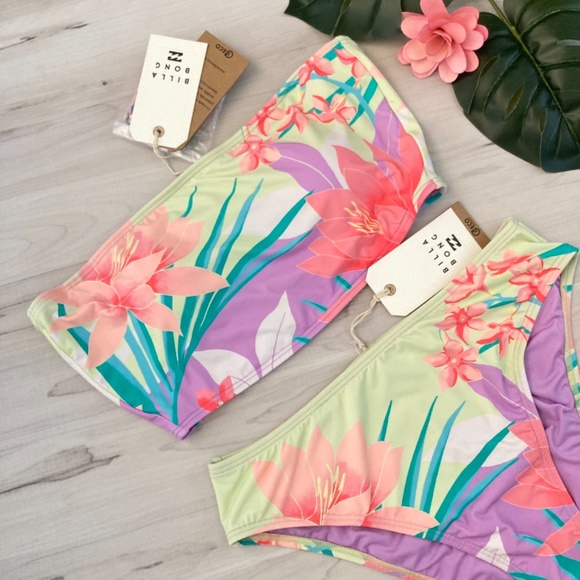 Billabong Floral Bikini Set πΌπ - Picture 5 of 16